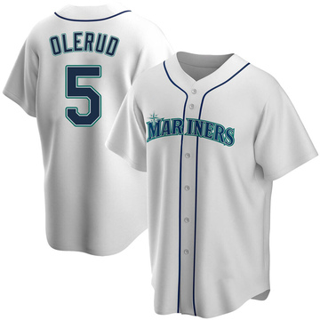 VINTAGE JOHN OLERUD SEATTLE MARINERS AUTHENTIC MAJESTIC JERSEY - Primetime